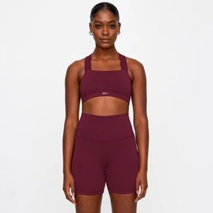 SETactive bike short and bra set NWOT size medium